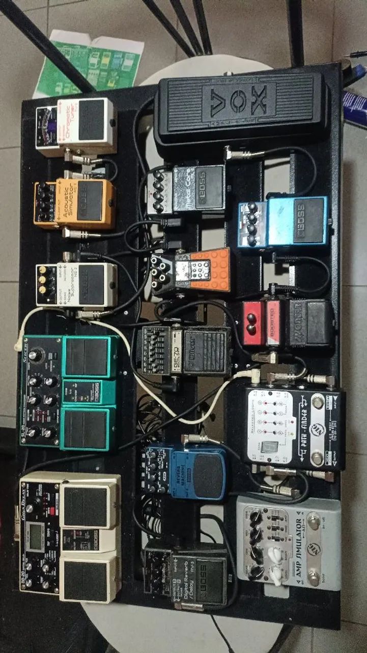 Setup pedalboard completo 