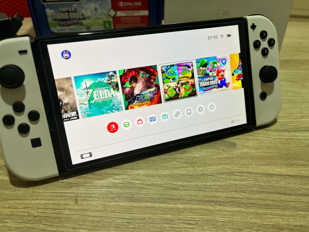 Nintendo Switch Oled 256Gb Desblok - Foto 4
