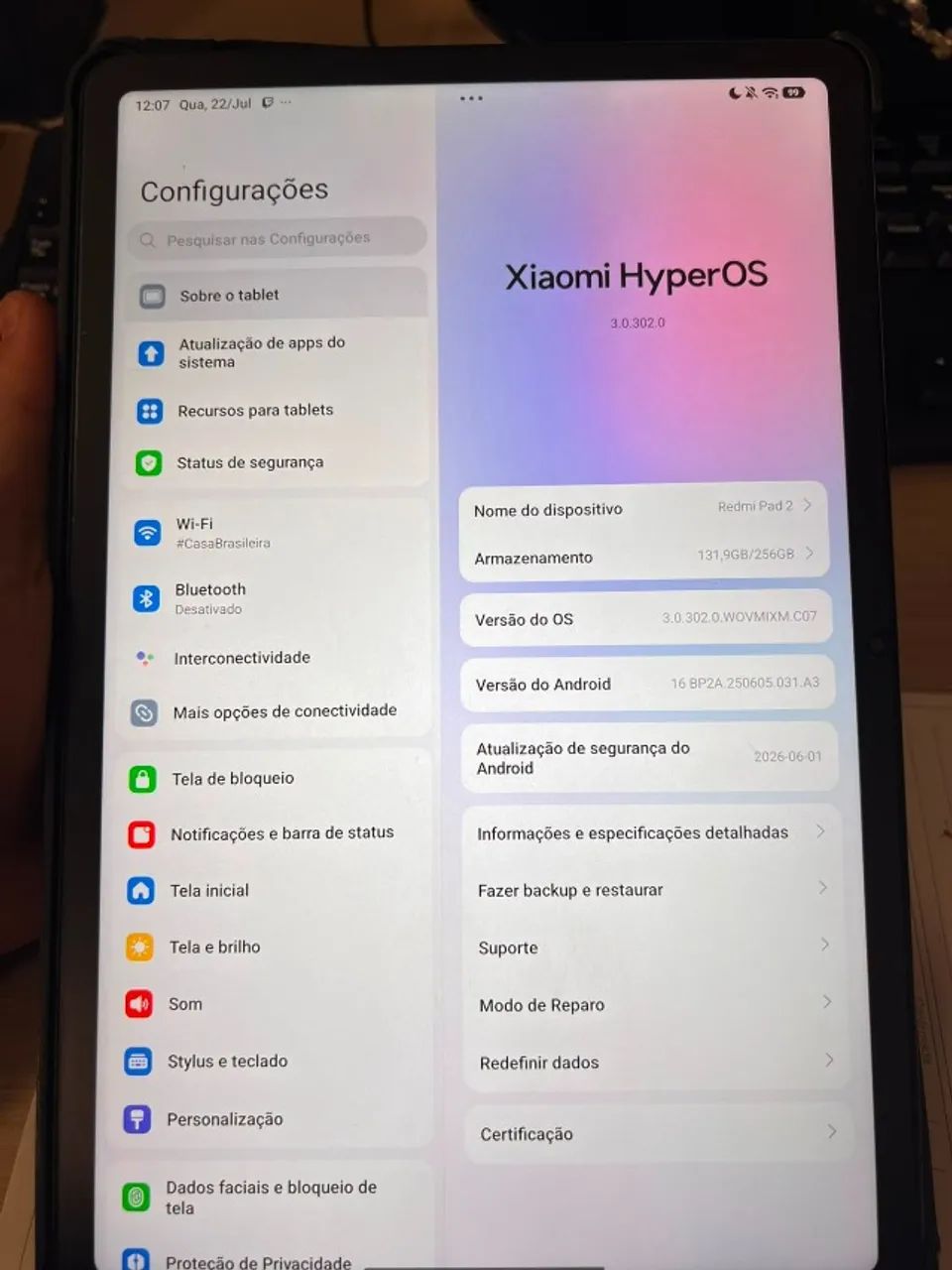 Tablet Xiaomi Pad 2 8 de Ram e 256 GB - Foto 2