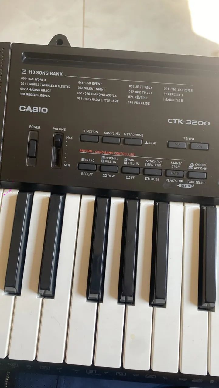 - Casio Teclado Ctk-3200 61 Teclas 5 Oitavas - Foto 5