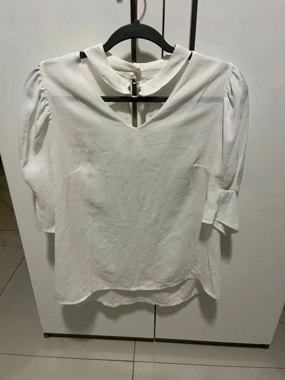 Blusa elegante branca  - Foto 2