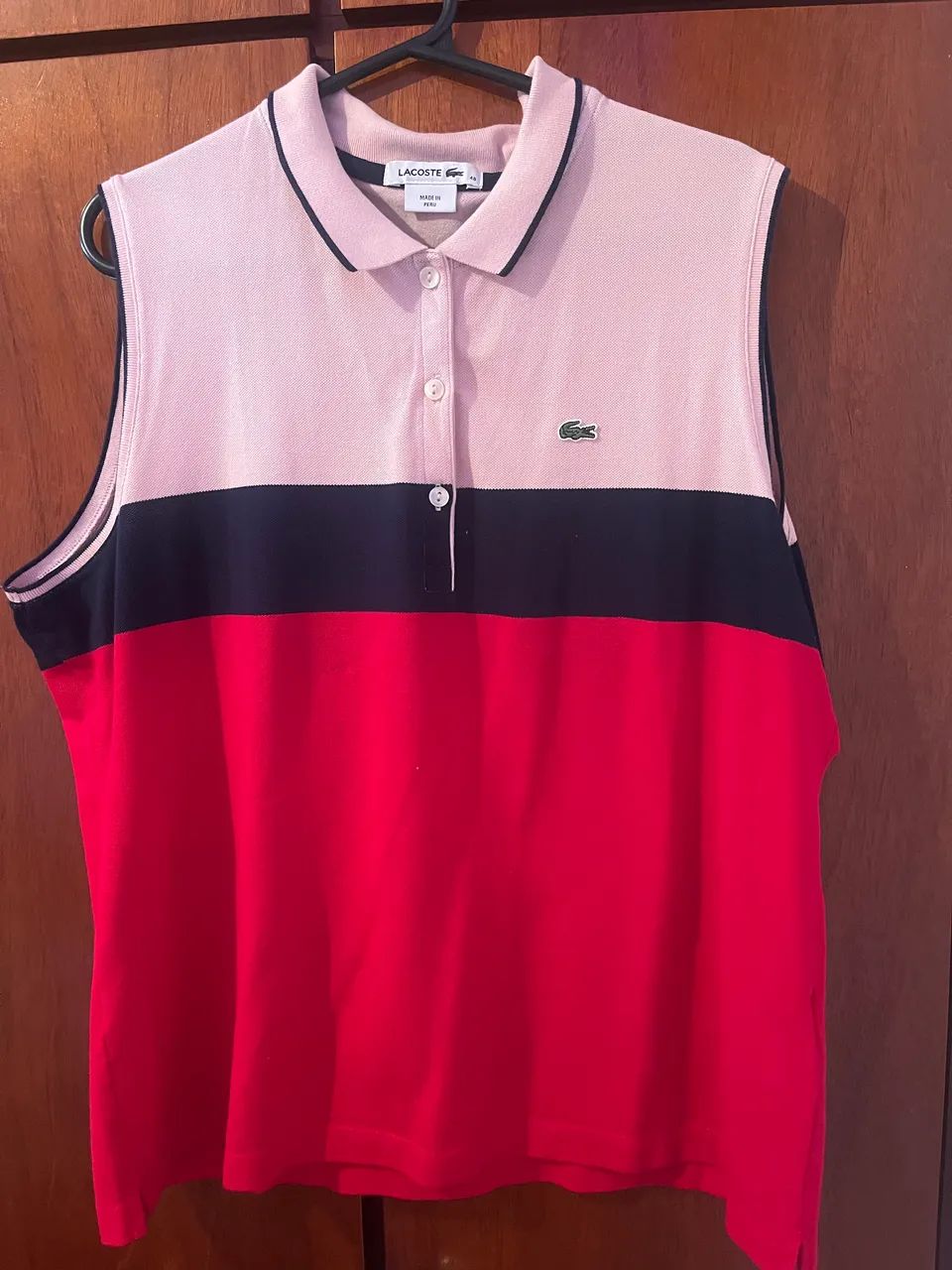 Polo regata Lacoste feminino 