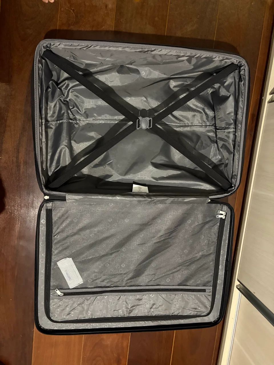 Mala Samsonite Cinza Grande - Foto 4