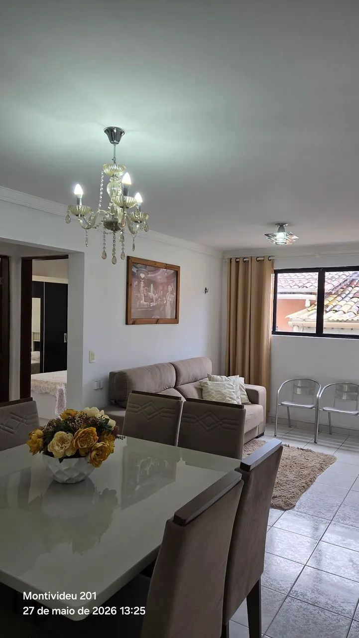 Alugo apartamento mobiliado 2 Quartos sendo 1 Suite - Foto 2