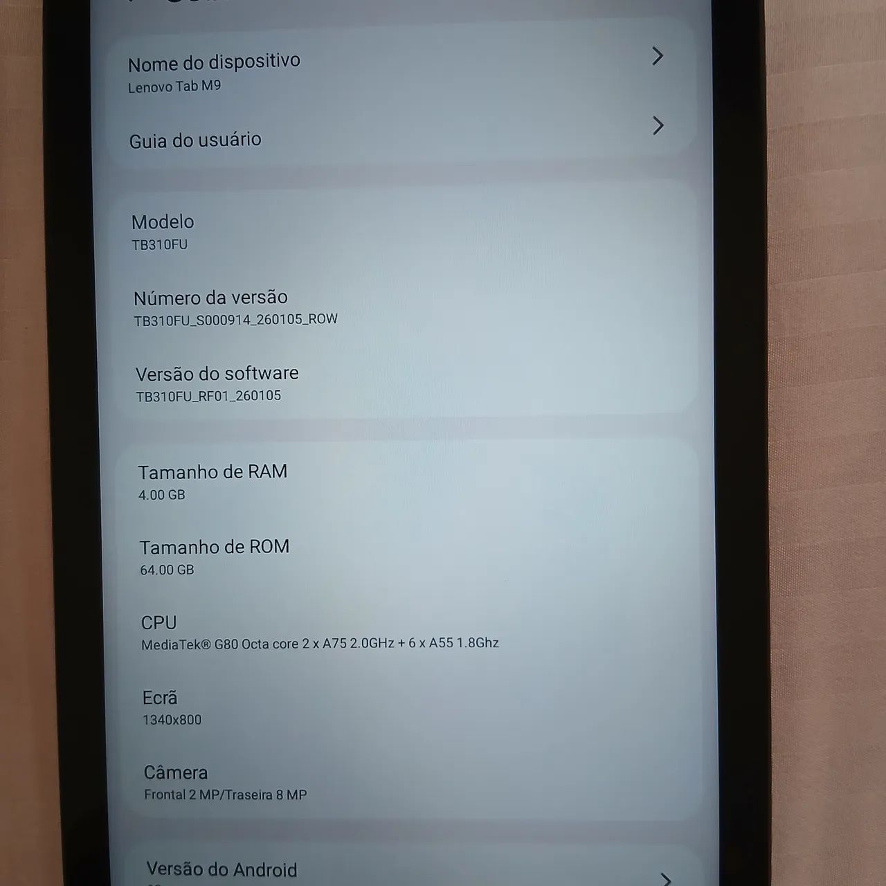 Vendo tablet 