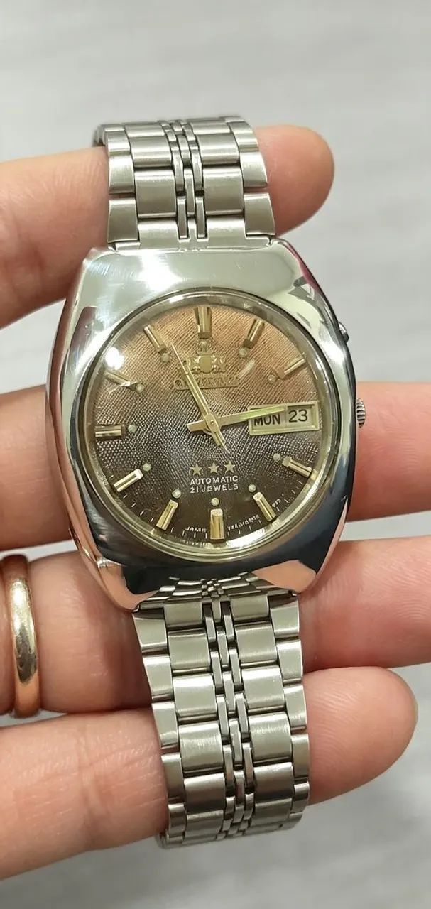 Vendo relógio Orient automático masculino  - Foto 3