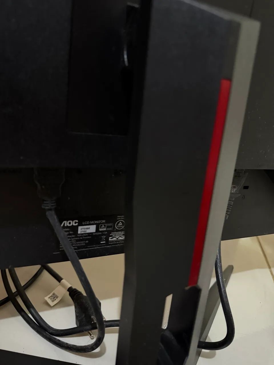 Monitor Gamer AOC 27 Full HD 100Hz IPS 1ms - Foto 4