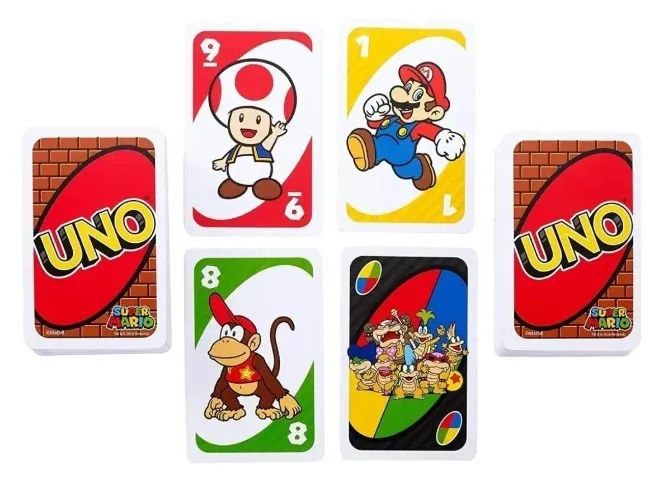 Jogo UNO Super Mario - Foto 2