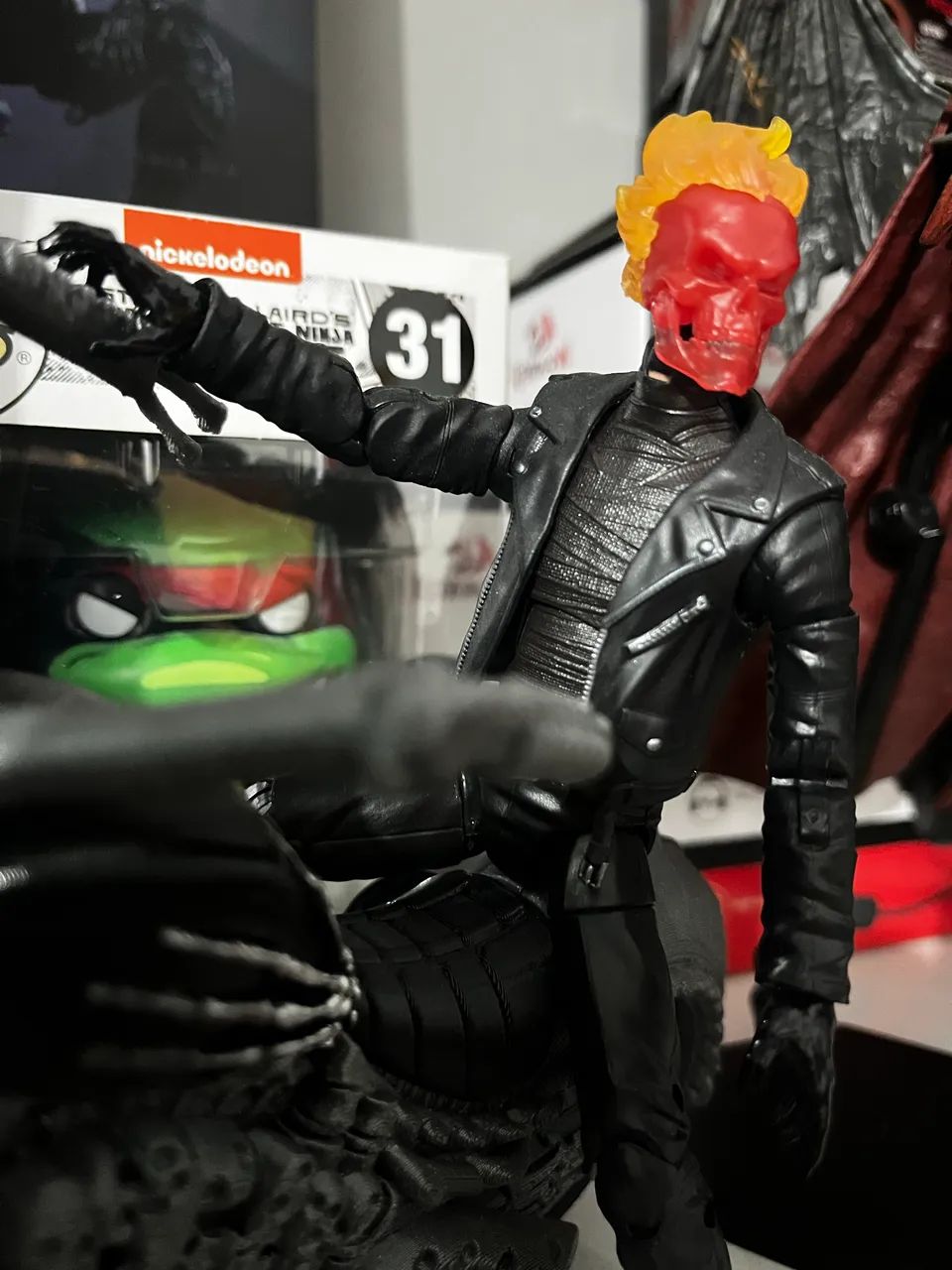 Action Figure Motoqueiro Fantasma + HellCycle - Foto 3