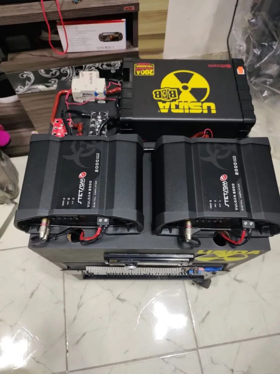 Paredão Sony são 24 subwof de 8 polegadas+ 12 tweets com 4000 watts RMS  - Foto 4