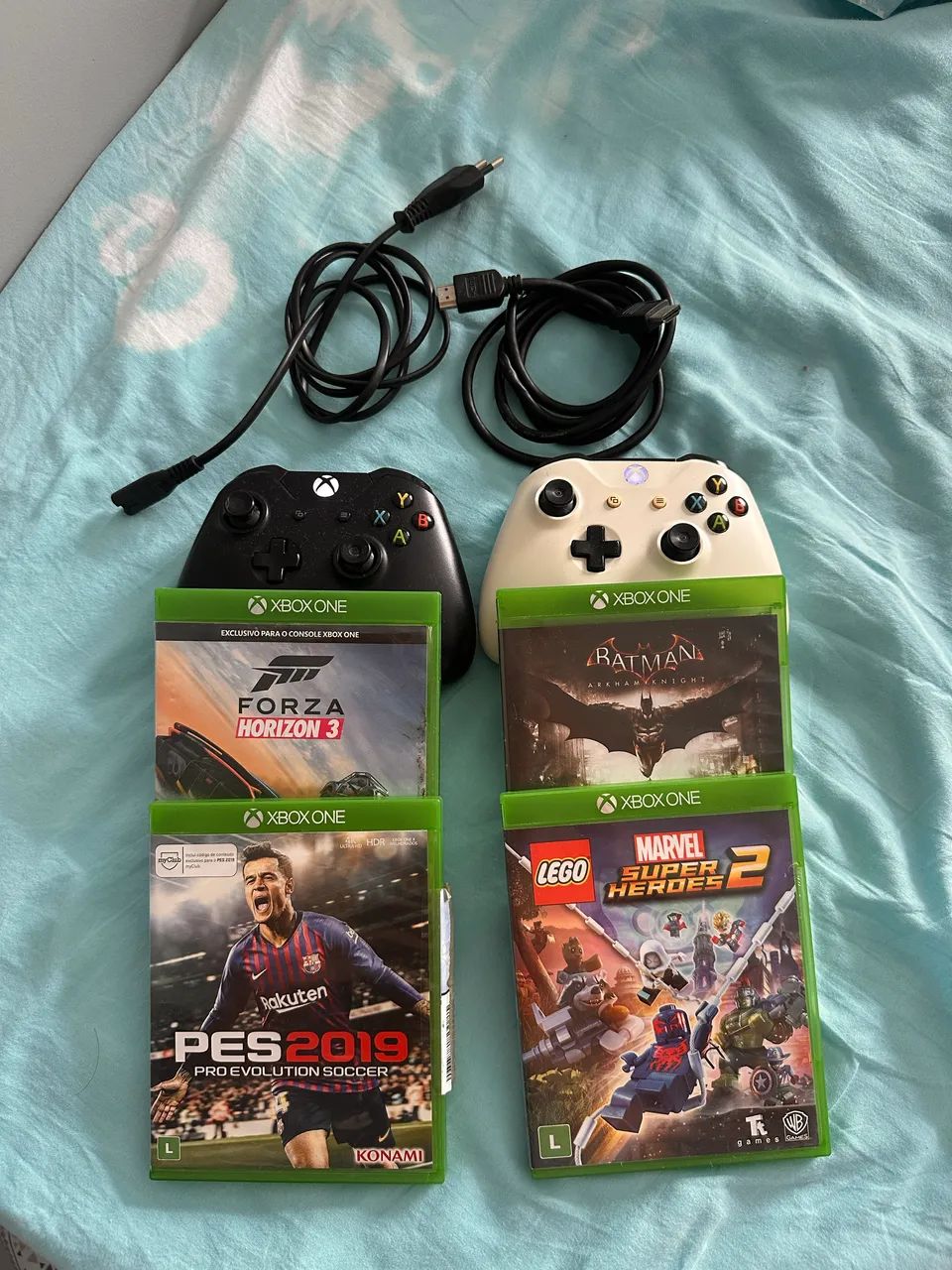 Jogos e controles do Xbox one s - Foto 3