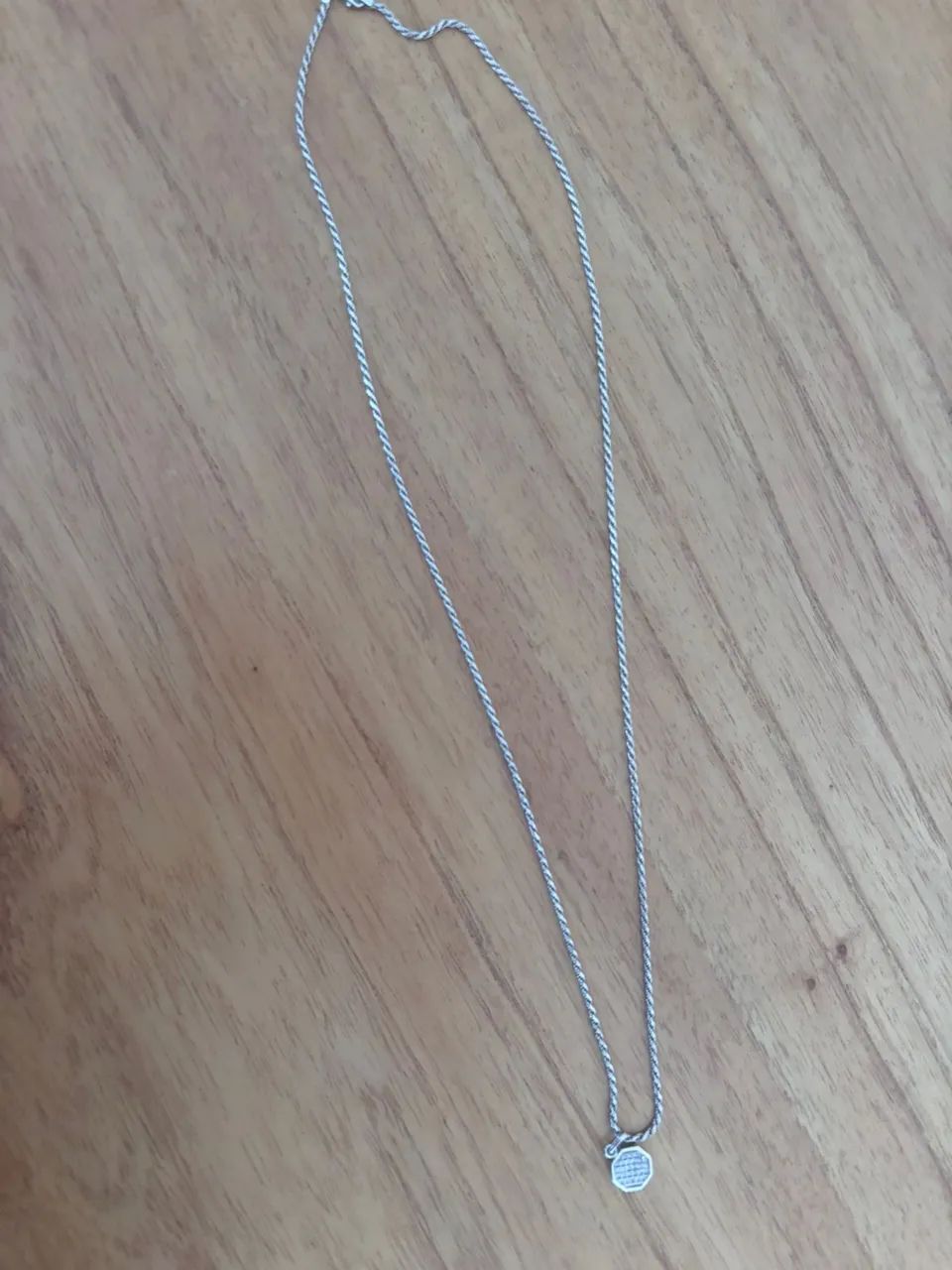 vendo cordão de prata 