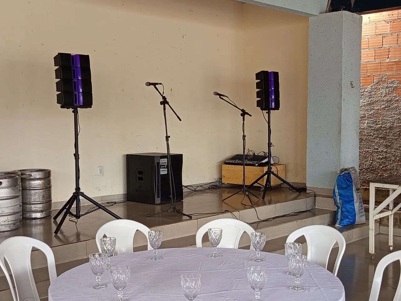 Sonorização para eventos 
