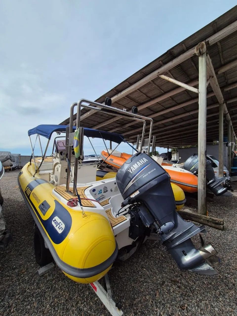 Bote Zefir G500 com motor Yamaha 2008 - Foto 3