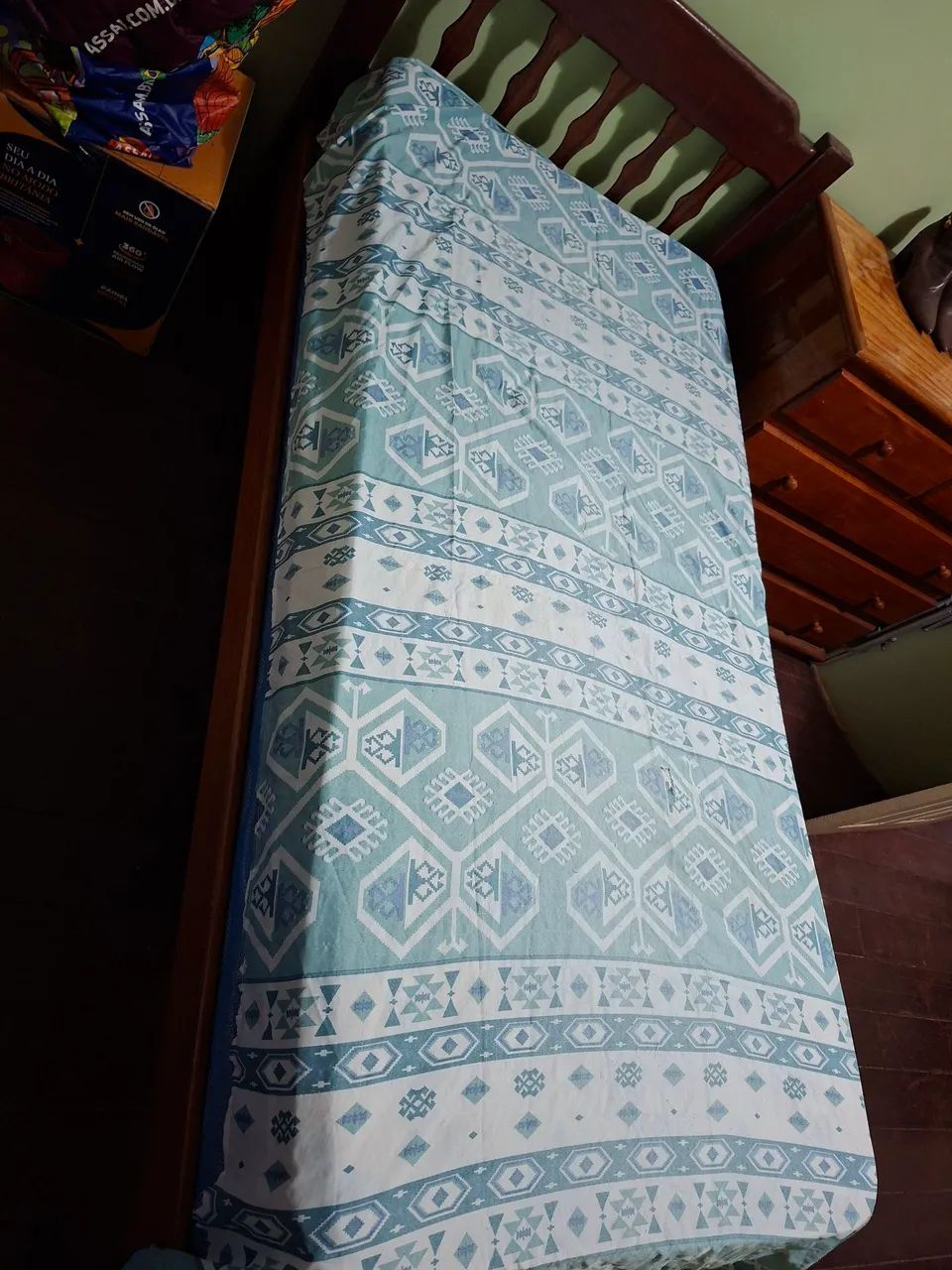 Cama de solteiro com colchão  - Foto 2