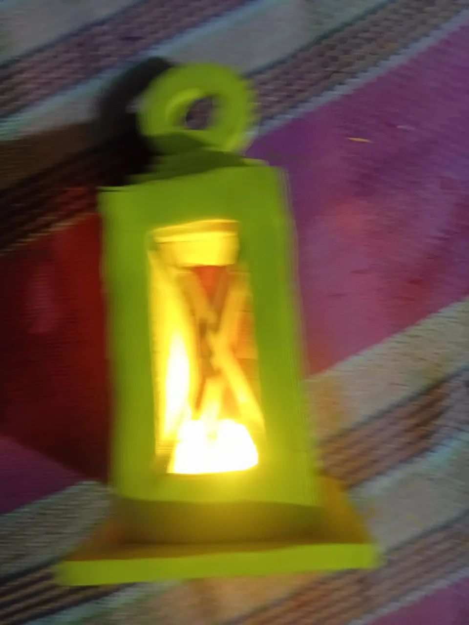 Mini Luminária de Led artesanal*nova*! - Foto 5