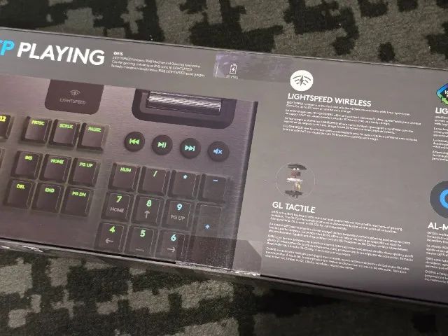 Teclado Mecânico Gamer Sem Fio Logitech G915 X LIGHTSPEED - NOVO LACRADO - Foto 6