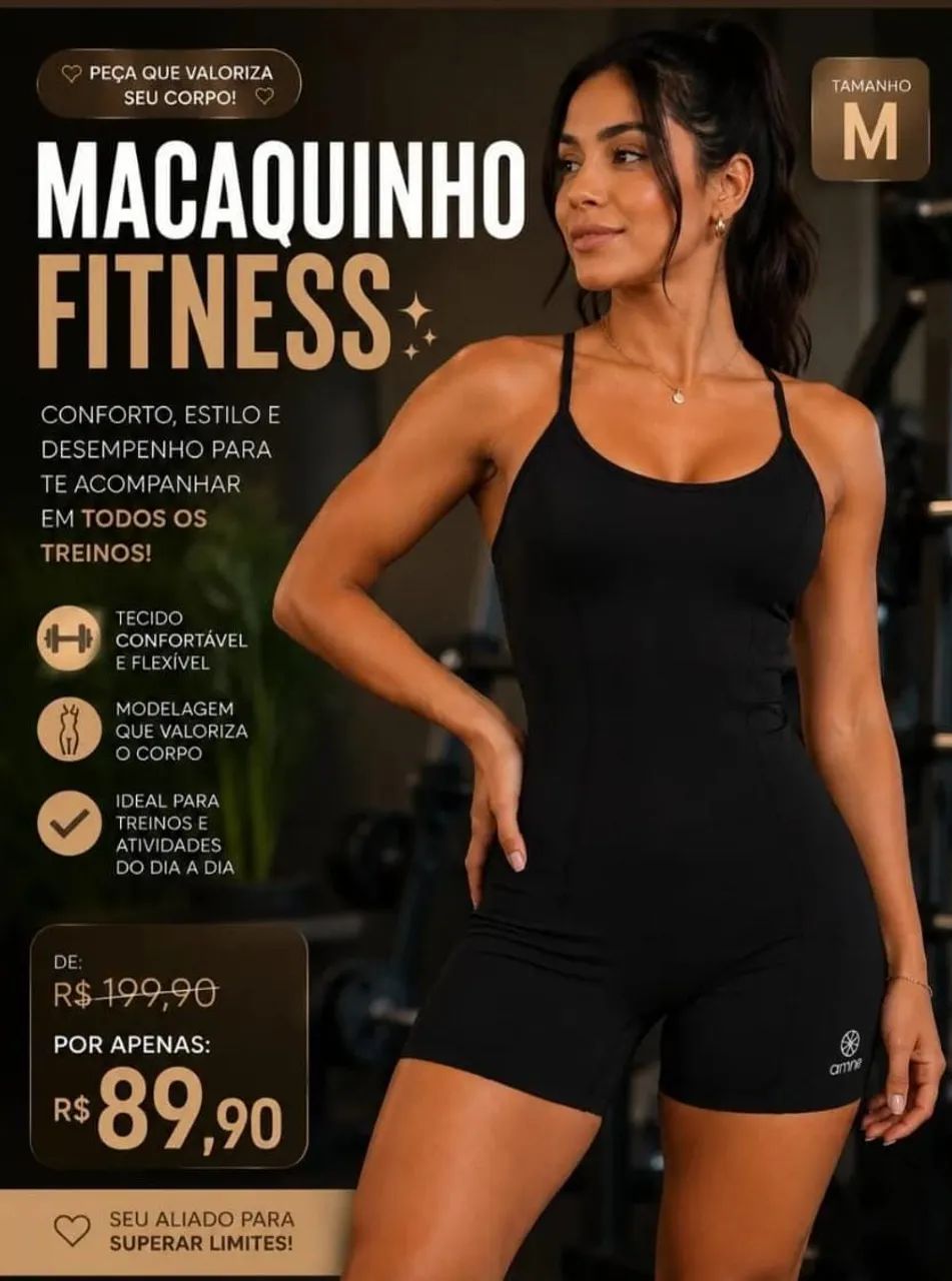 Macacão de academia - Foto 2