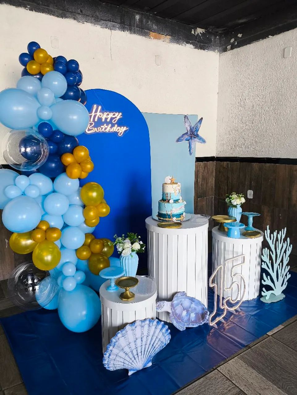 Decoração de festa Ornamentação Pegue e monte