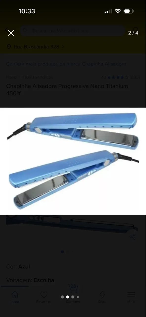 Prancha Alisadora Pro Nano Titanium 450f