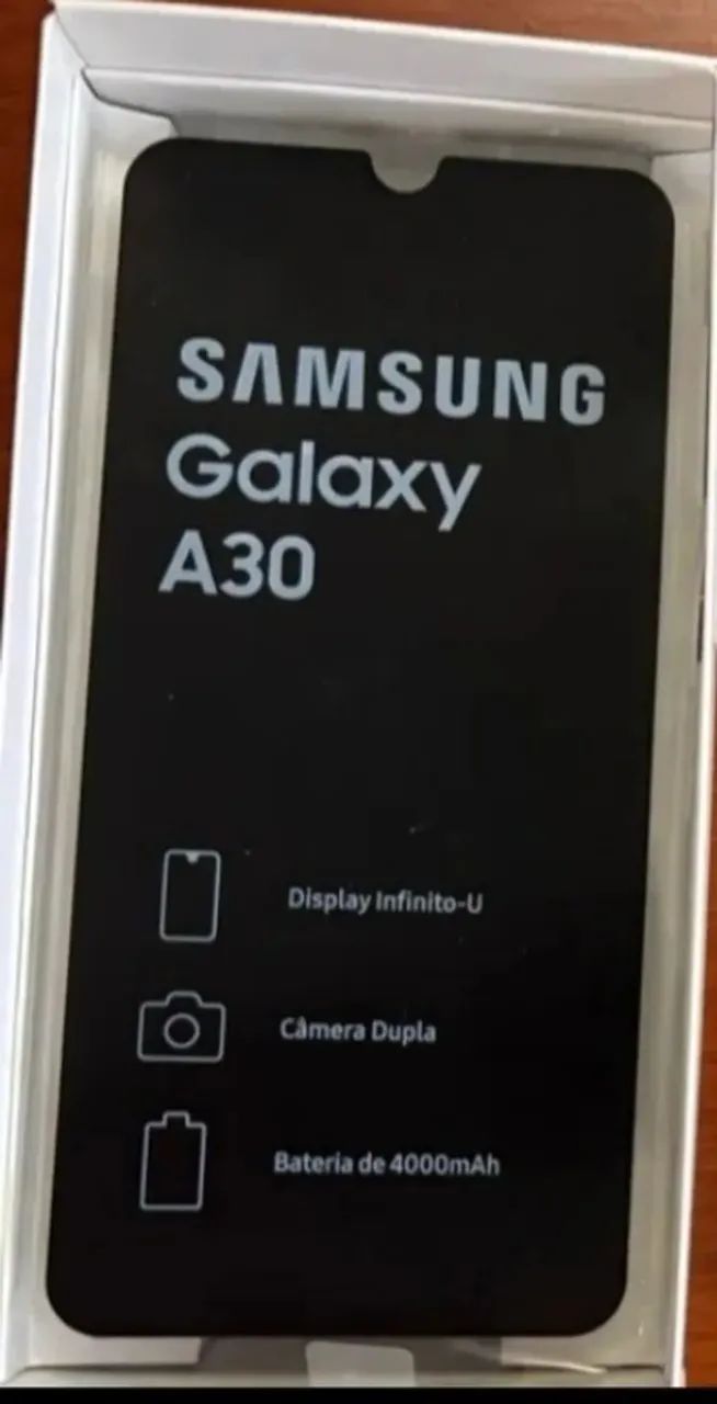 Celular usado Galaxy A30 cor preto  - Foto 2