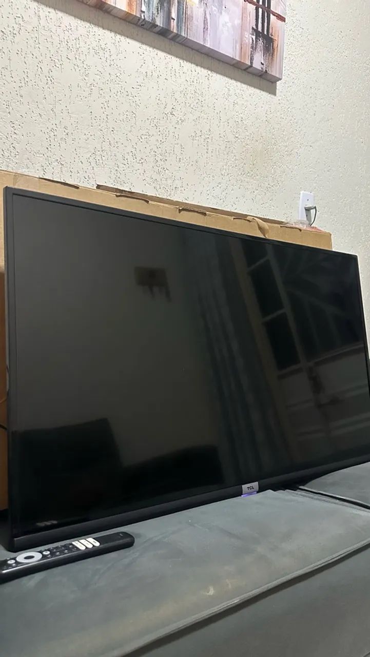 TV 43 POLEGADAS - ANDROID TV - SMAR TV- A MAIS COMPLETA  - Foto 3
