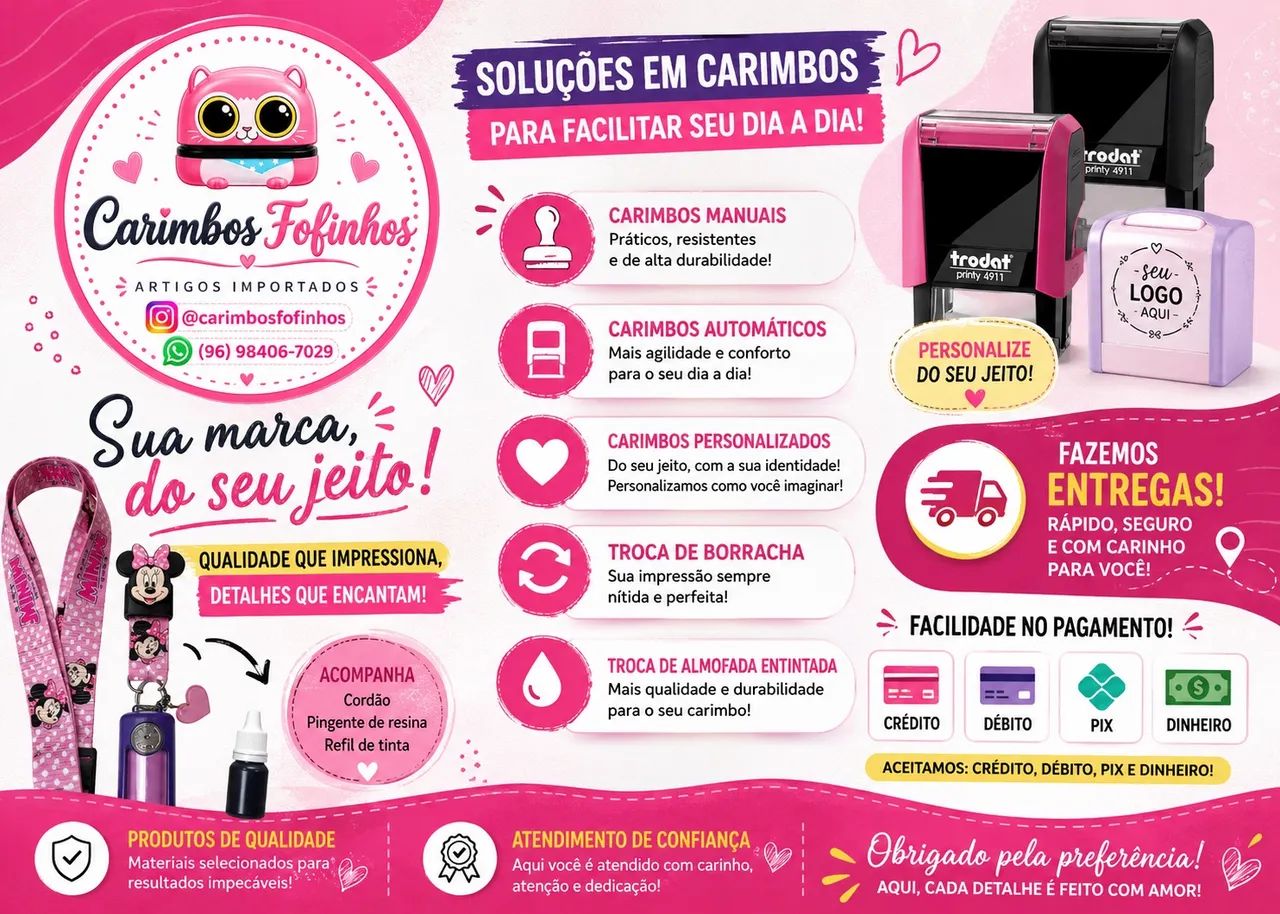 CARIMBOS FOFINHOS  - Foto 3