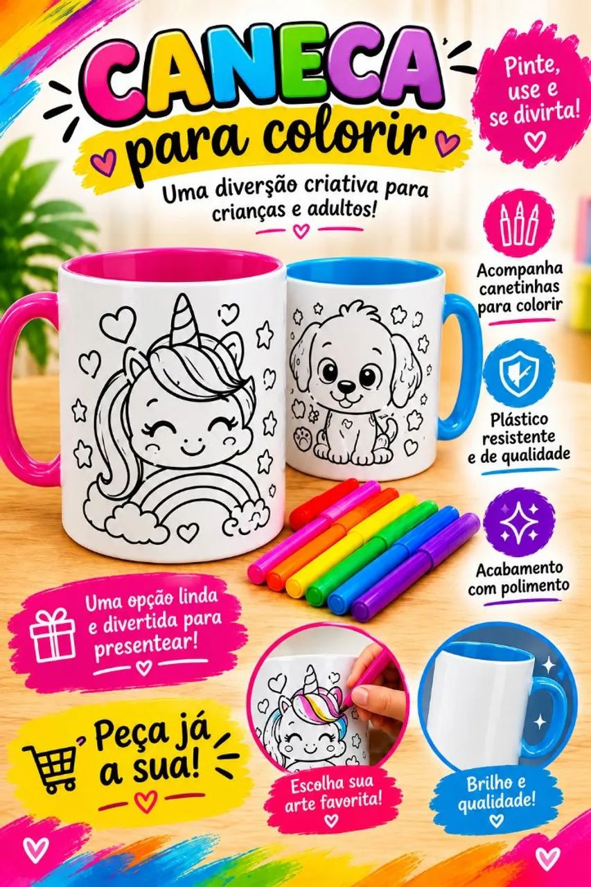 Canecas personalizadas infantil  - Foto 3