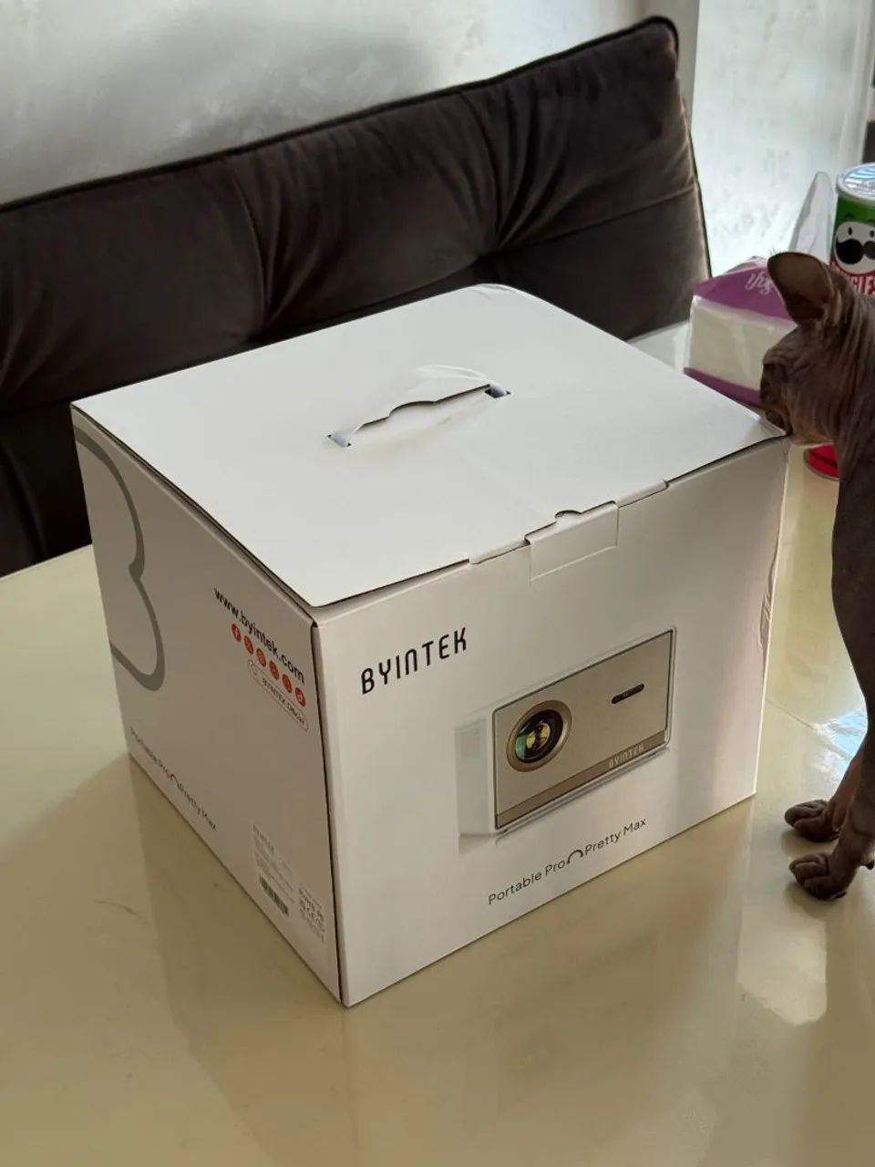 Projetor Byintek Plato T5 Max C/ Google TV