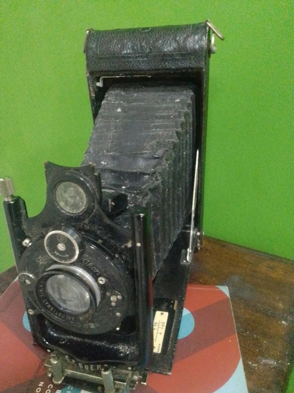 Camera alemã clássica Zeiss Ikon - Foto 4