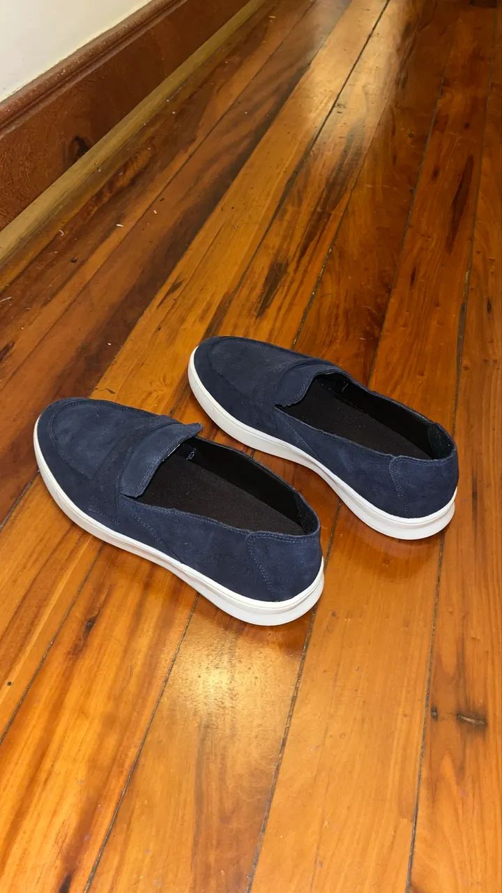 Mocassim Loafer Dudalina Azul - Foto 2
