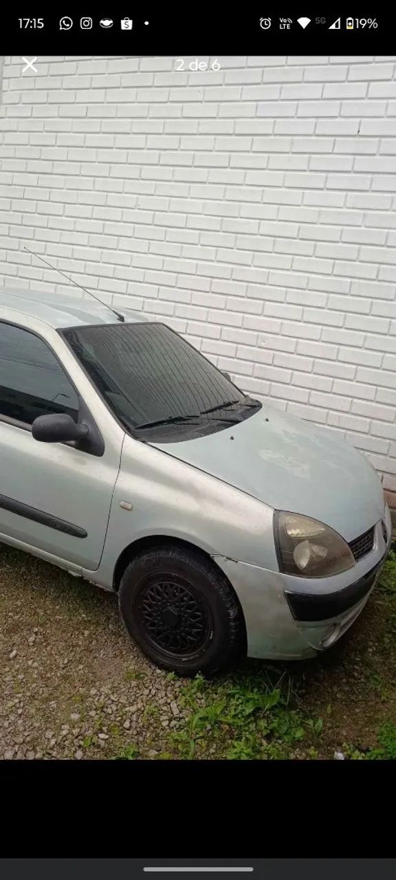 Renault Clio RN/ Expression 1.0 5P 2003 - Foto 2