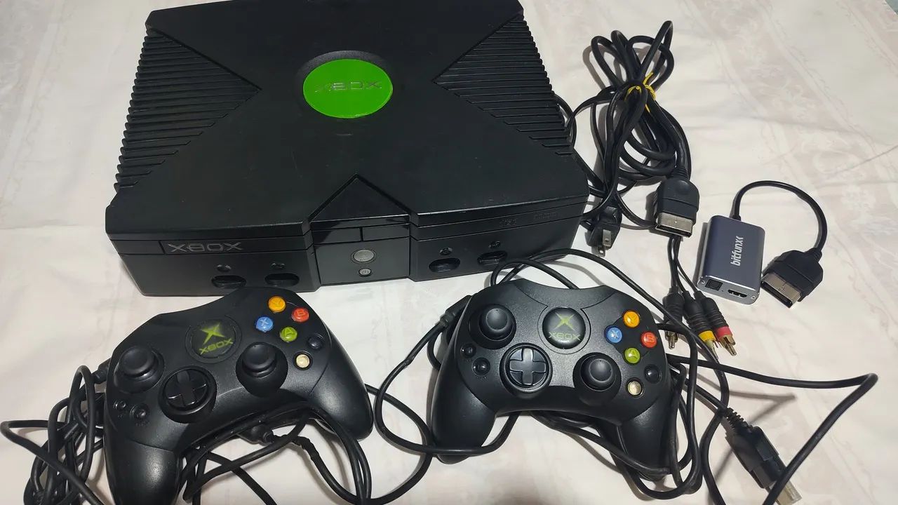 Xbox Classico Dois Controles HDMI