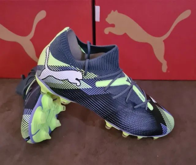 Chuteira Puma Future 7 Match FG grey Tam 41 e 42 (original / nova) - Foto 4
