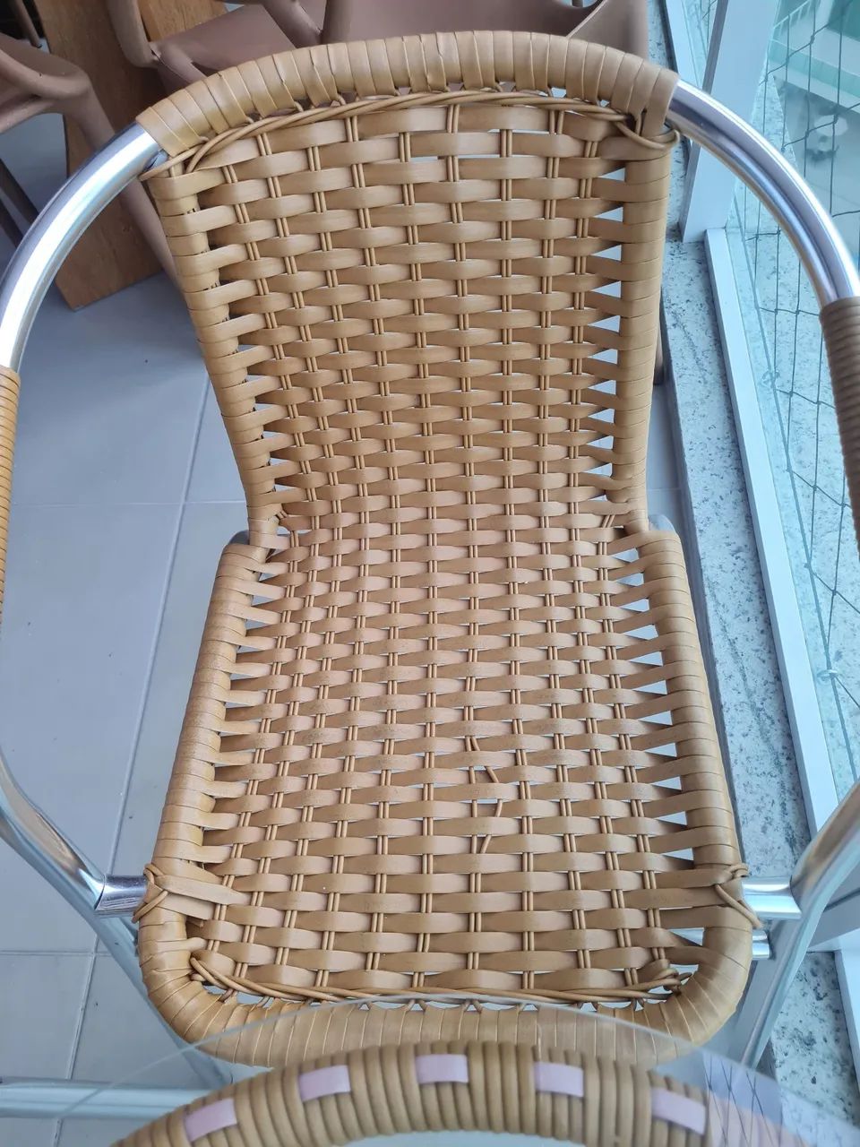 Conjunto mesa e 2 cadeiras varanda - Foto 5