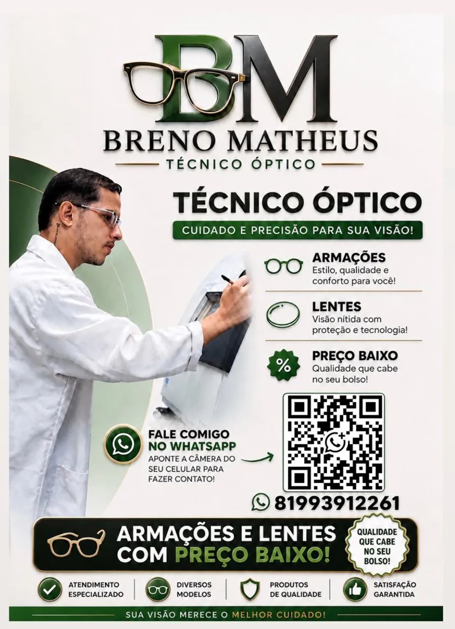 Armações,óculos e lentes no precinho 