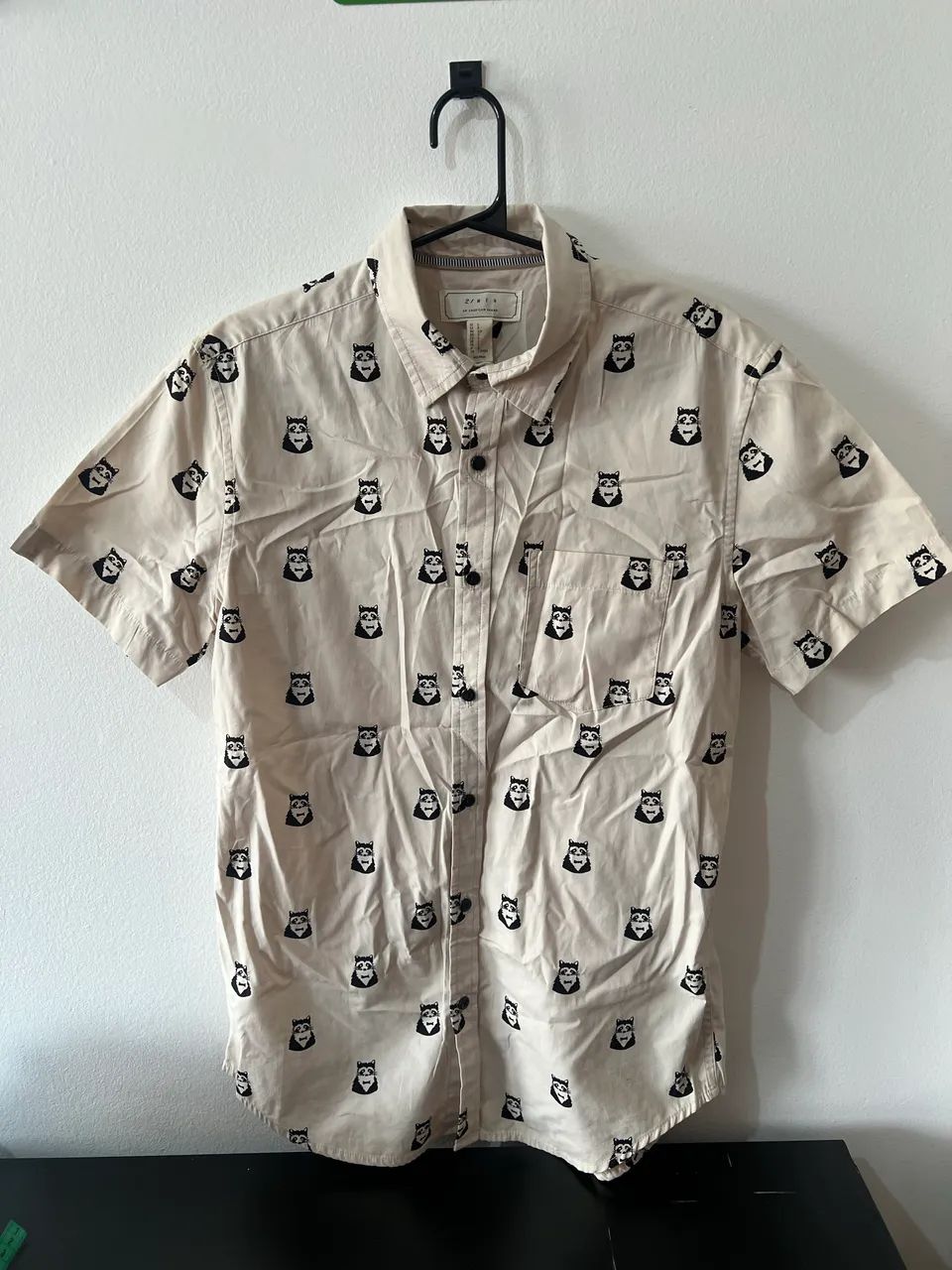 camisa gatos forever 21 tam P