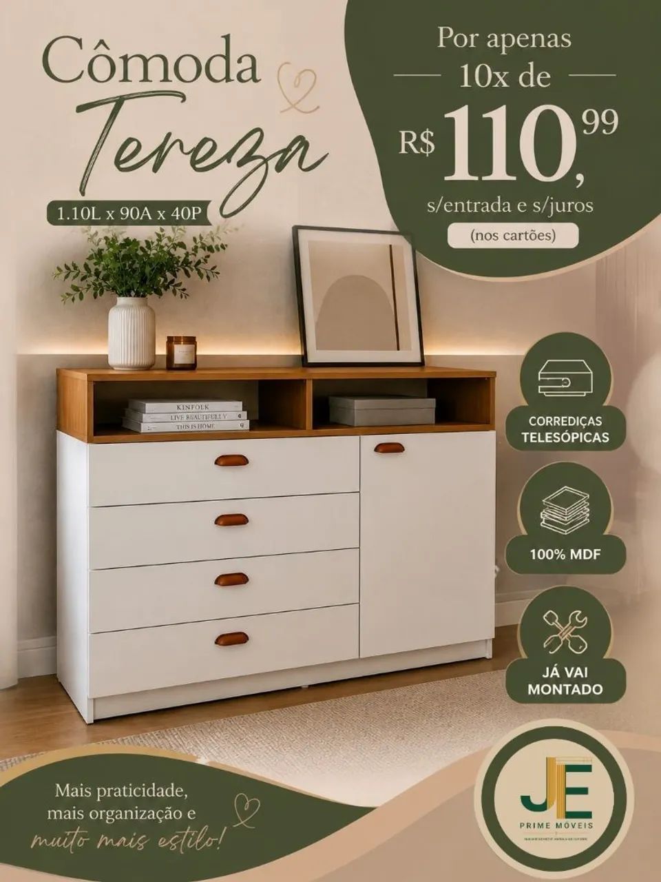 Cômodas em mdf - Foto 3