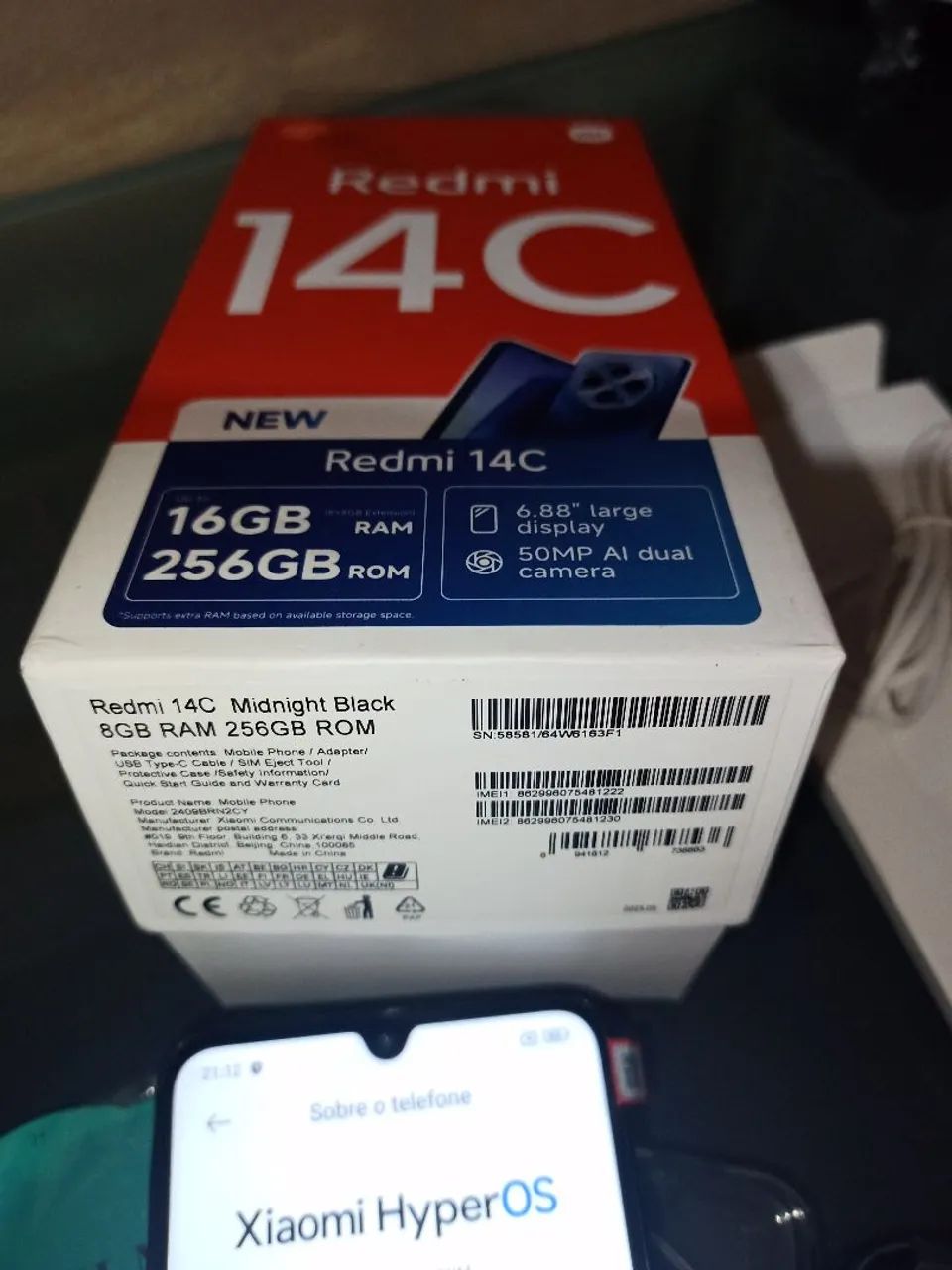 Smartphone Redmi 14C Funcionando OK