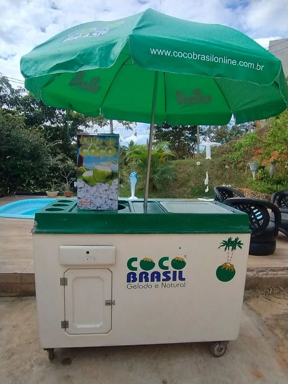 Carrinho de água de côco  - Foto 5