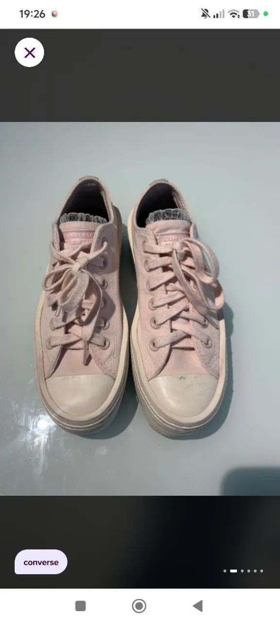 Tênis converse plataforma n33  - Foto 2