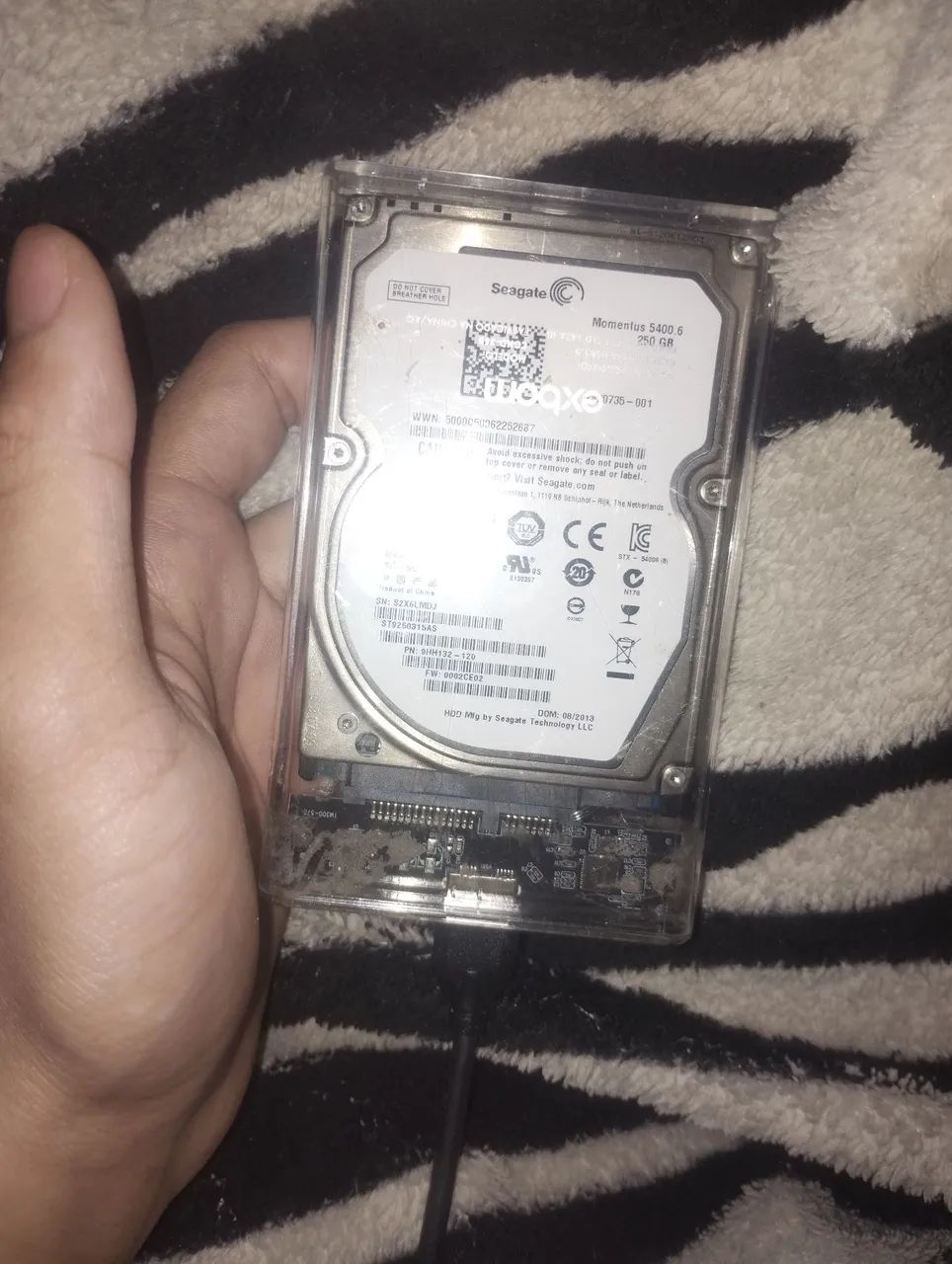 HD externo+kayze 250gb - Foto 2