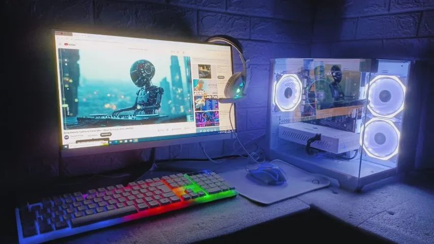 PC GAMER BRANCO - Foto 4
