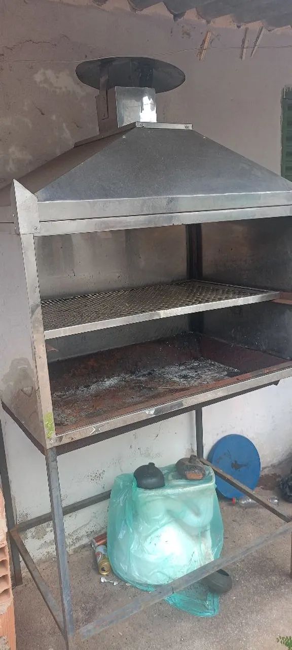 Churrasqueira de inox 