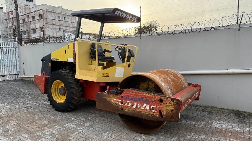 Rolo Compactador Dynapac CA-150 - 2008 - 4.423 horas - Liso - Bom Estado - Foto 4