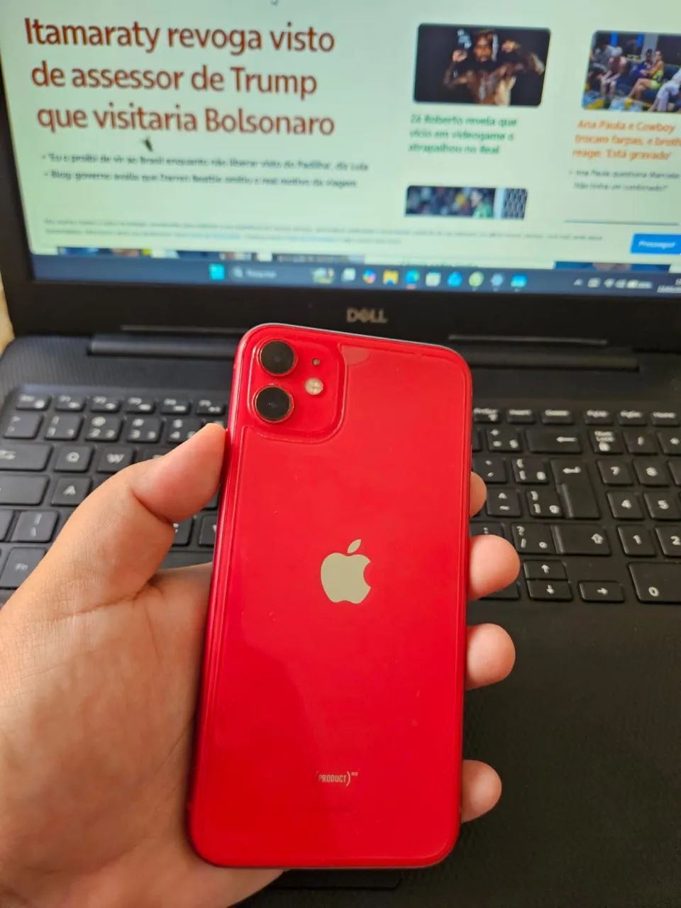 iPhone 11 64gb Red original - Celulares e Smartphones - Jardim