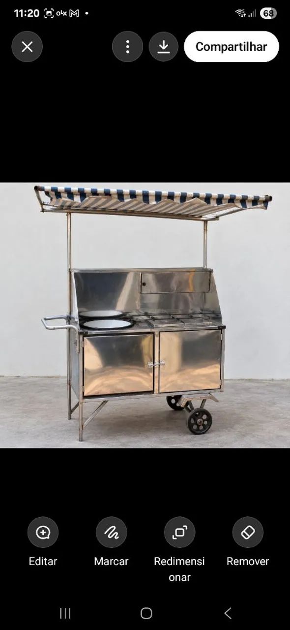 Carrinho lanche  - Foto 2