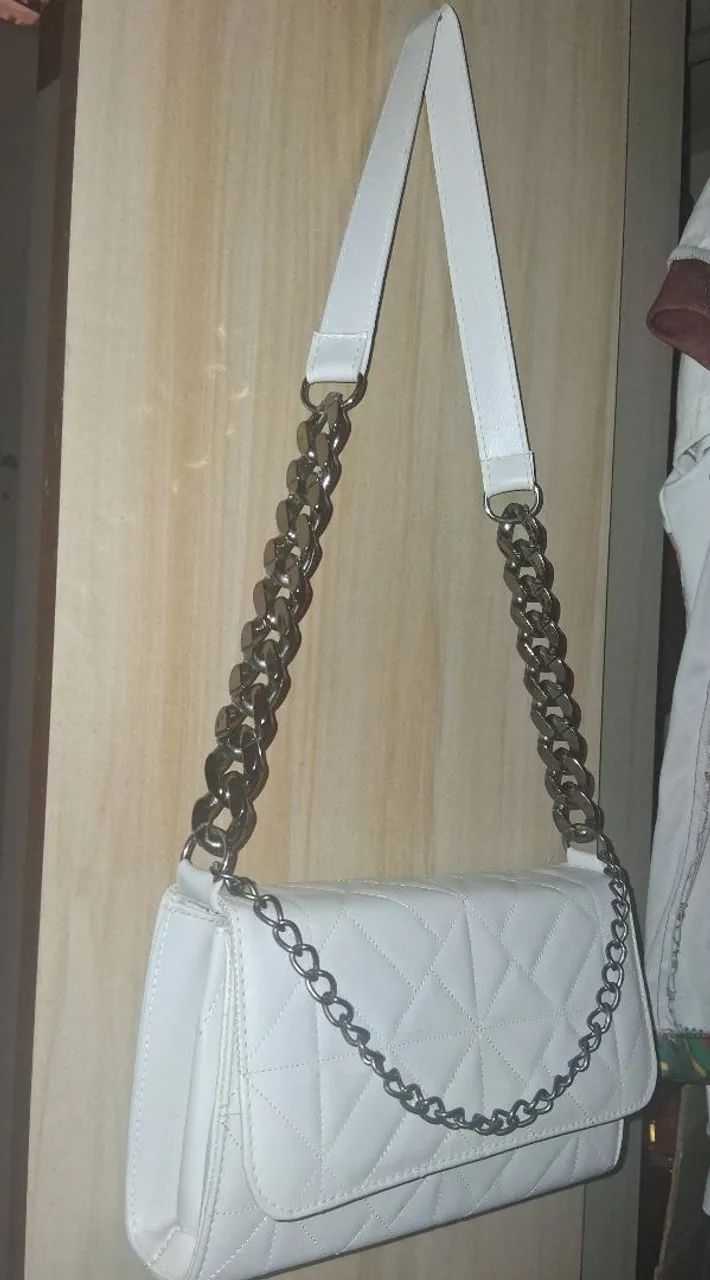 Bolsa de ombro Branca - Foto 2