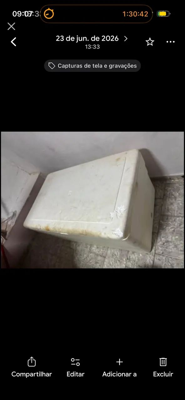 Caixa térmica 180l