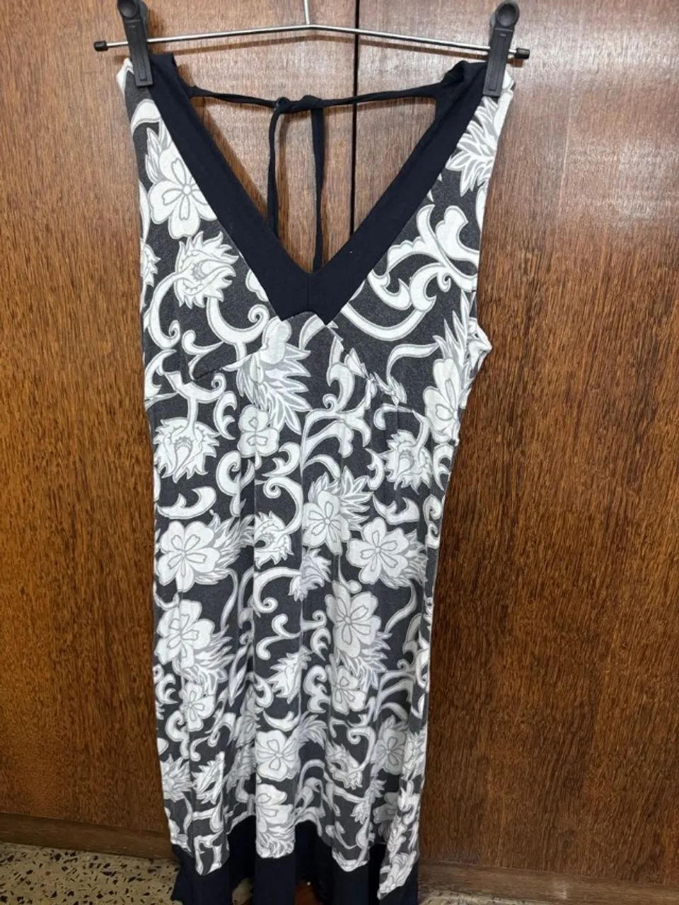vestido feminino estampado m